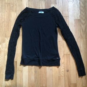 Lace Long Sleeve Shirt Garage